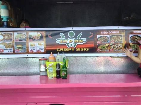 Menu At Eat N Run Crispy Sisig Restaurant San Pablo City
