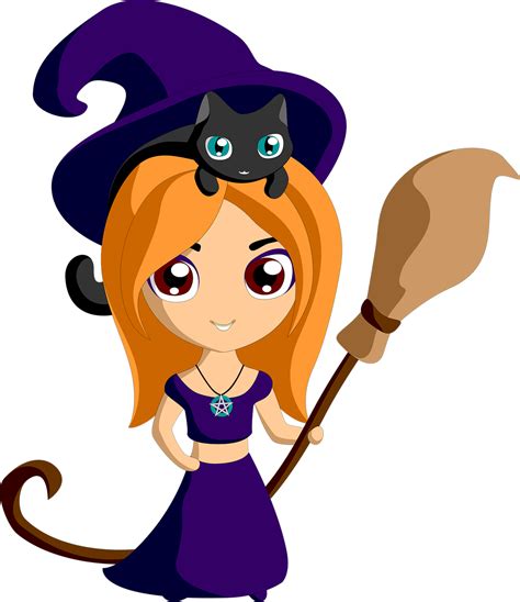 Download Witch Halloween Pet Royalty Free Stock Illustration Image