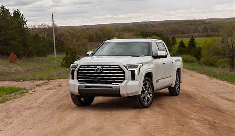 Review: The 2022 Toyota Tundra Capstone plays follow the leader