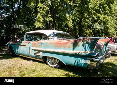 Cadillac Series Four Door Hardtop Stock Photo Alamy