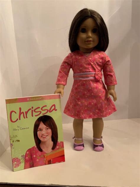 American Girl Doll Chrissa Girl Of The Year 2009 Euc Ebay