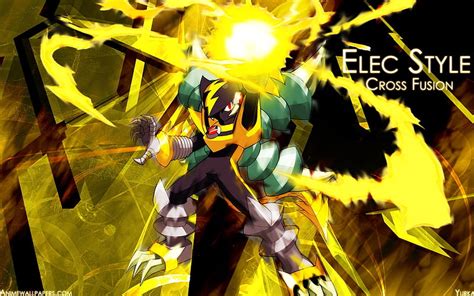 Elec Cross Beast Out Megaman Megaman Exe Battle Network Hd