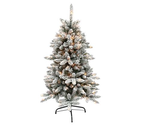 45 Flocked Birmingham Artificial Christmas Tree 150