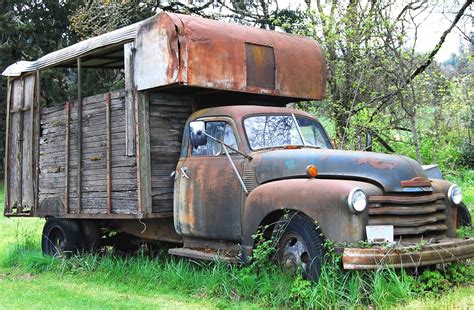 rusty truck