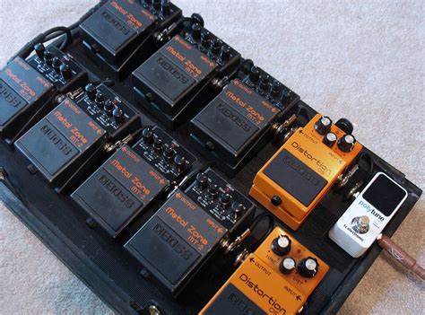 The Rockiest Pedalboard 2016 The Gear Page