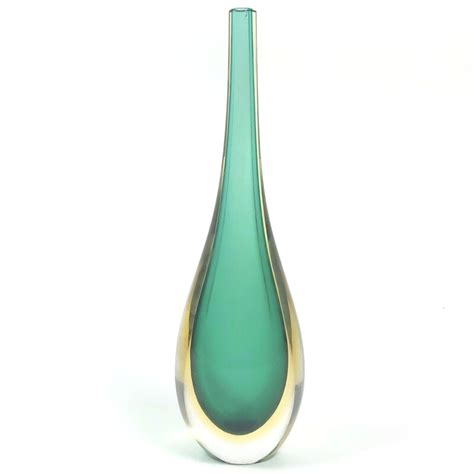 Mid Century Murano Sommerso Glass Vase By Flavio Poli For Seguso Vetri D Arte 1960s