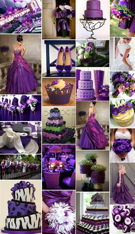 See more ideas about wedding, wedding inspiration, dream wedding. Once Upon A Bride: Purple Passion | Purple wedding centerpieces, Purple wedding, Purple and ...