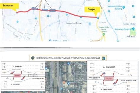 Proyek Pembangunan Awal Jalan Tol Dalam Kota Di Daan Mogot Ini