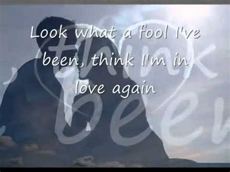 Paul Anka Think I M In Love Again With Lyrics Flv Youtube