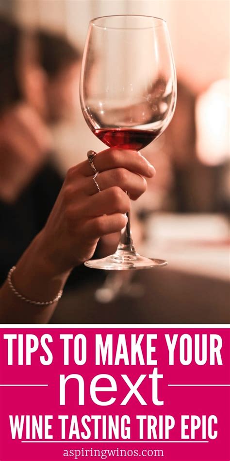9 Tips To Make Your Next Wine Tasting Trip Incredible Aspiring Winos