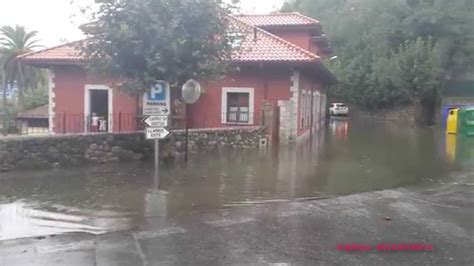 Inundaciones En Llanes 22 De Septiembre Del 2014 Youtube