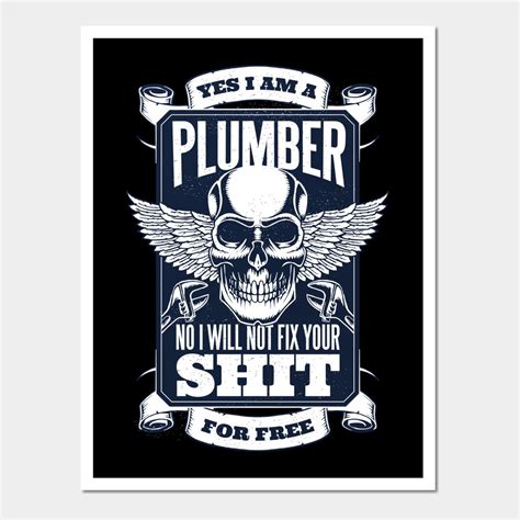 Plumber Plumbing Toolbox Apparel Funny T For Master Plumbers