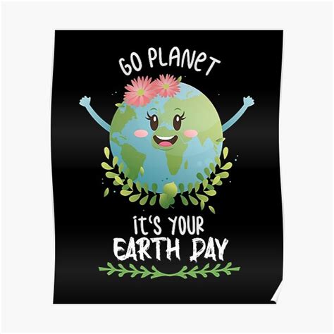 Earth Day 2022 Restore Earth Save The Planet Poster By Omadashirt
