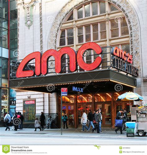 After closing in 1975 it went over to being one of the numerous electrical goods stores in the area. AMC On 42nd Street In NYC. Editorial Stock Image - Image ...