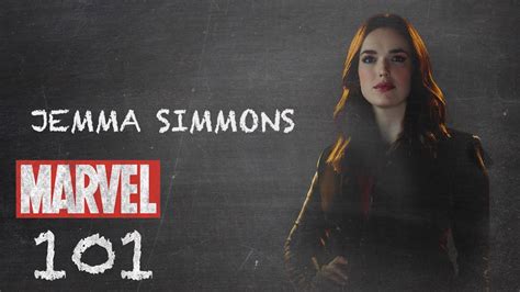 Agent Jemma Simmons Marvel Marvel S Agents Of S H I E L D Youtube