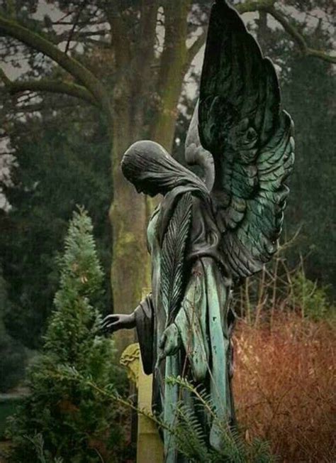 I Love Gothic ╋ Angel Statues Cemetery Statues Angel Sculpture