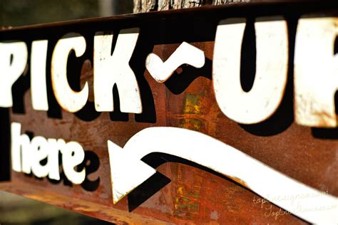 Neon Signs Neon Pick Up Here Marquee Sign Metal Marquee Etsy