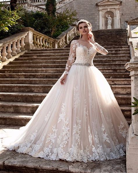 Champagne Wedding Ball Gown Designsbydinoma