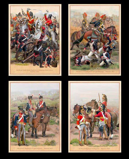British Cavalry Regiments Waterloo 1815