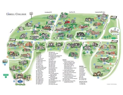 Map Of Our Campus Us Map Campus Map