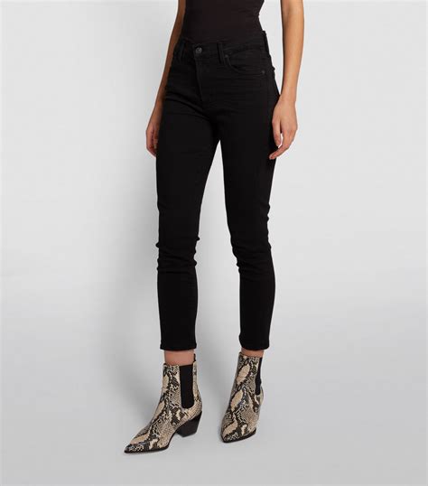 Citizens Of Humanity Rocket Mid Rise Cropped Skinny Jeans Harrods Us