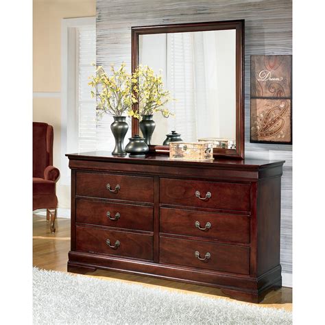 Ashley Signature Design Alisdair 1273213 Traditional Dresser With 6 Drawers Dunk And Bright