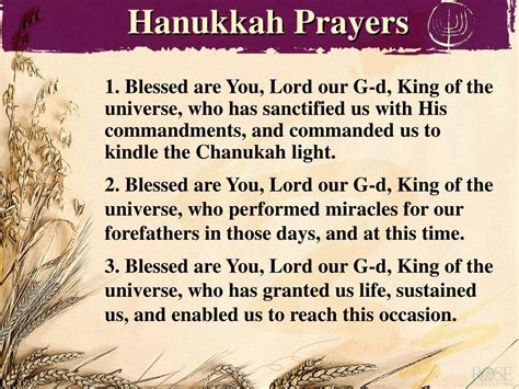 Ppt Hanukkah Prayers Powerpoint Presentation Free Download Id411437