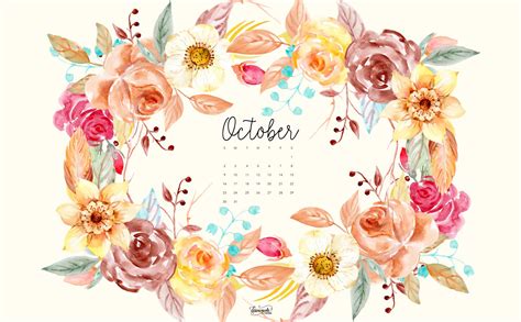 October wallpaper, Desktop wallpaper calendar, October calendar wallpaper