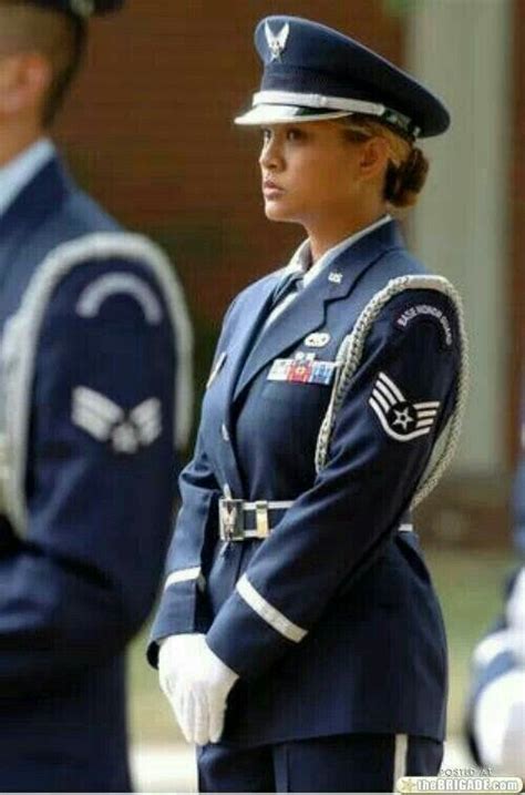 Military Women Pilotuniform Air Force Women Military Women
