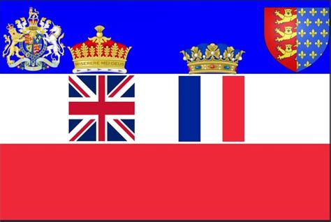 The Flag Of The Franco British Union Rmonarchistvexillology