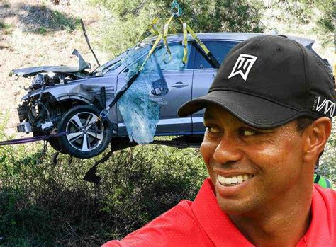 Tiger Woods Speed At The Time Of His Crash Has Been Revealed Side Action
