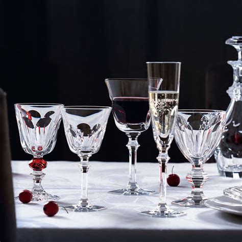 Baccarat Crystal Harcourt 1841 Crystal Red Wine Glass Single Crystal Classics