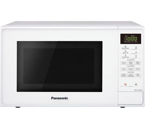 If you're not sure, here's an easy way to find out, according to the university of tennessee. Buy PANASONIC NN-E27JWMBPQ Compact Solo Microwave - White | Free Delivery | Currys