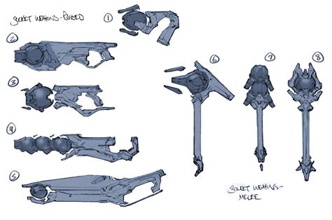 Halo Concept Art — Halo 5 Guardians Concept Art For Cut Forerunner