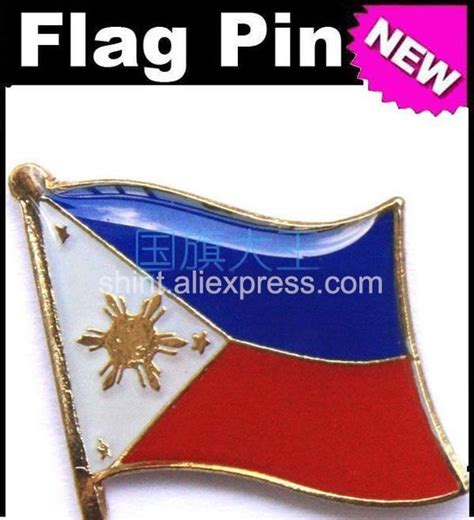 Lapel Pins Philippines Flag Pins All Over The World Badge Emblem
