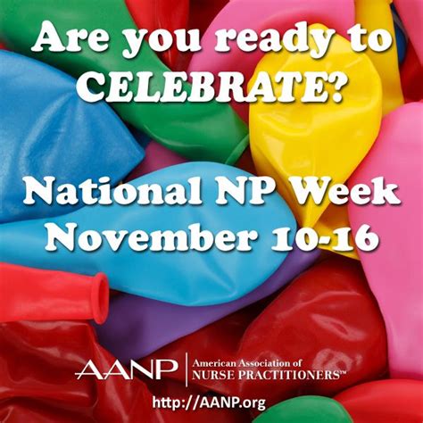 Are You Ready To Celebrate National Np Week Is November 10 16