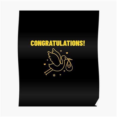 Congratulations Poster By Affirmation01 Redbubble