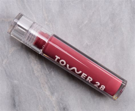 Tower 28 Sesame Shineon Jelly Lip Gloss Review And Swatches