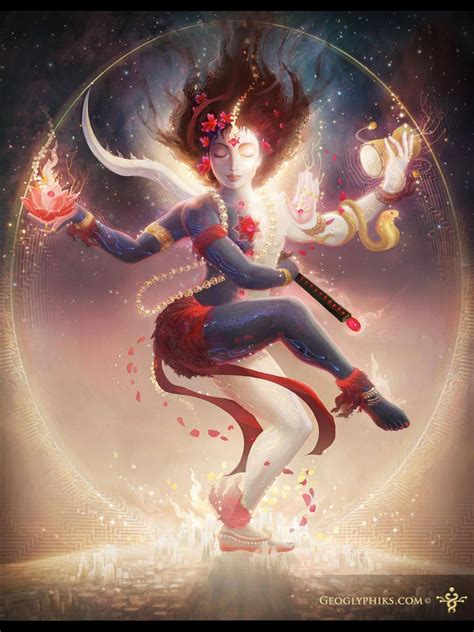 Shiva Shakti Male Female Energy Tantra Hindu Art Shiva Shakti Kali Goddess