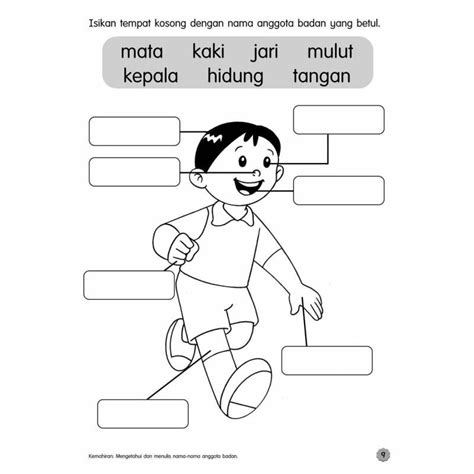 Latihan Bahasa Melayu Untuk Murid Prasekolah Tadika Cuaderno De My
