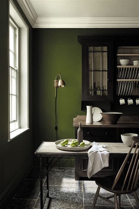Olive Green Wall Paint