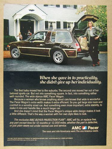 1978 Amc Pacer Wagon Brown And Woodgrain Car Photo Vintage Print Ad Ebay