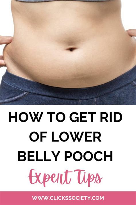 How To Get Rid Of Lower Belly Pooch Click Society