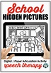 School Hidden Pictures for Articulation | Speech and language ...