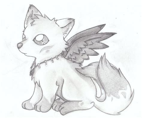 Be creative and have fun! Wolf Demon Akira by WolfGirlZoeyRide4 on deviantART | Animal drawings, Cute drawings, Drawings