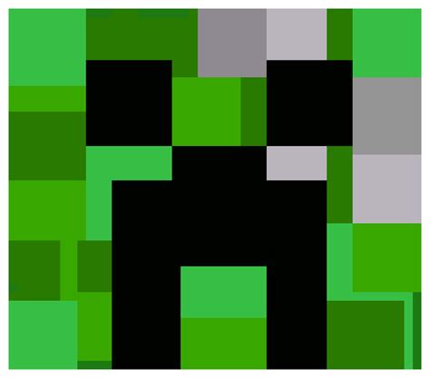 Creeper Face Pixel Art Minecraft