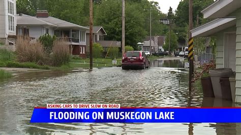 Flooding On Muskegon Lakeshore Continues To Cause Problems