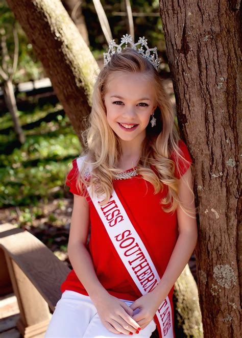 Usa National Miss Southern States Pre Teen Annabelle Payne