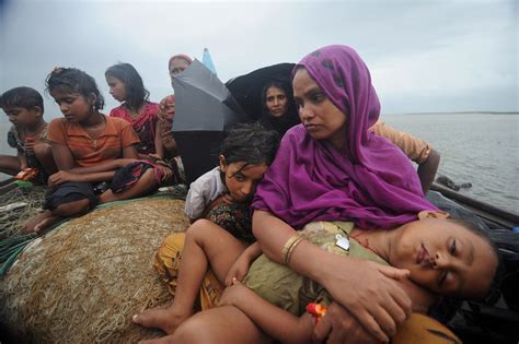 Myanmar Rohingya Refugees Photos Wsj