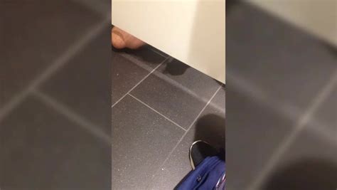 Explicit Video Shocking Moment Man Caught Masturbating In Heathrow Toilet Daily Star